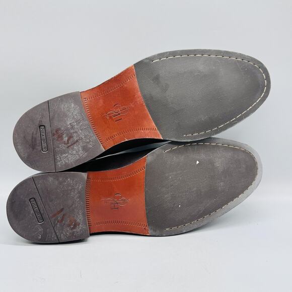 Cole Haan Shoes Men 11.5 Brown Leather Vtg Air Cap Toe Oxford Dress Rubber Sole main image 6